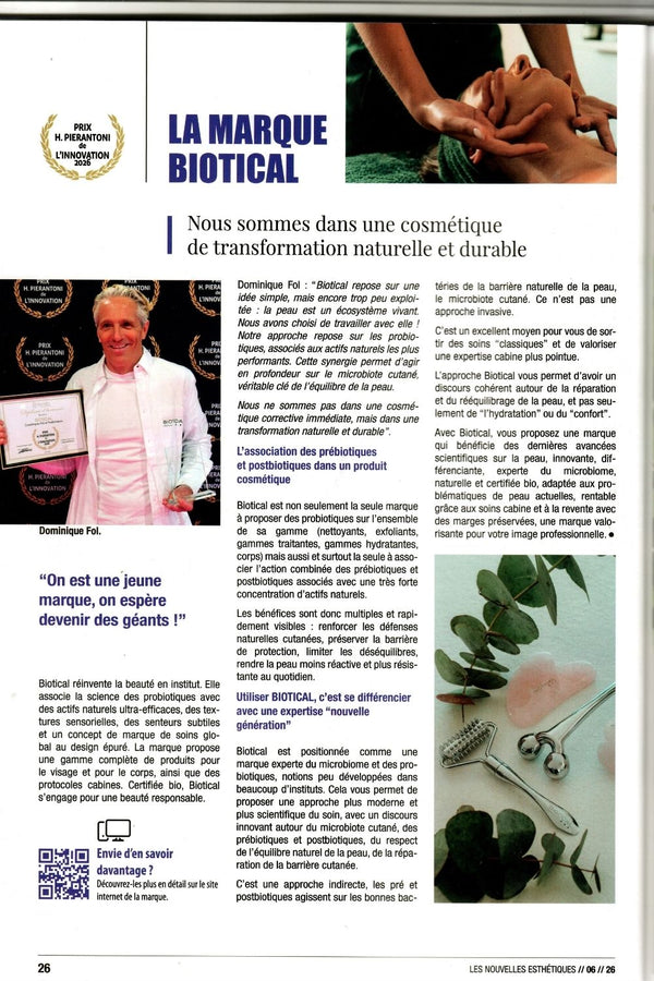 BIOTICAL dans Nouvelles Esthétiques