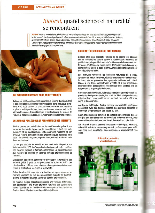 BIOTICAL dans Nouvelles Esthétiques