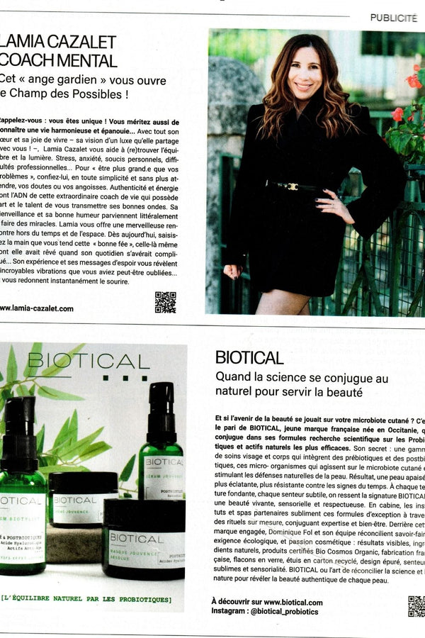 BIOTICAL dans ELLE